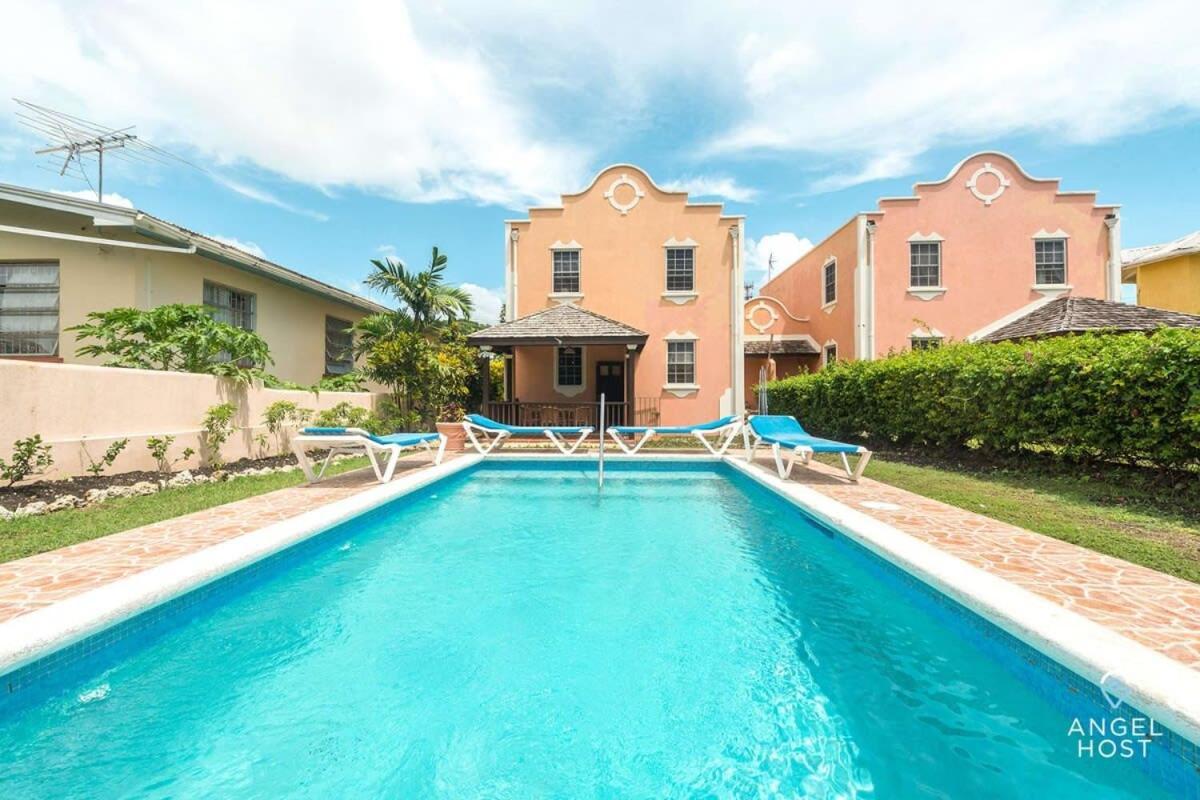 2-Story Townhome With Private Pool, Ideal For Group! Крайст-Черч Экстерьер фото
