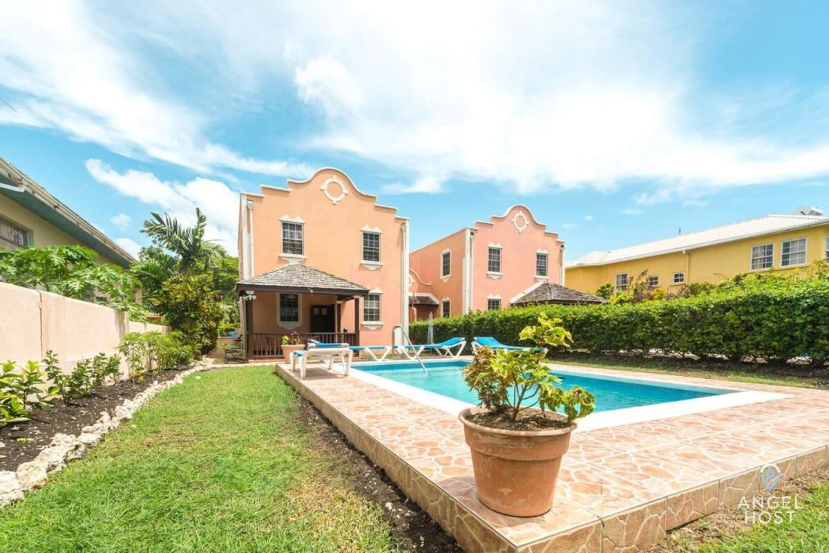 2-Story Townhome With Private Pool, Ideal For Group! Крайст-Черч Экстерьер фото