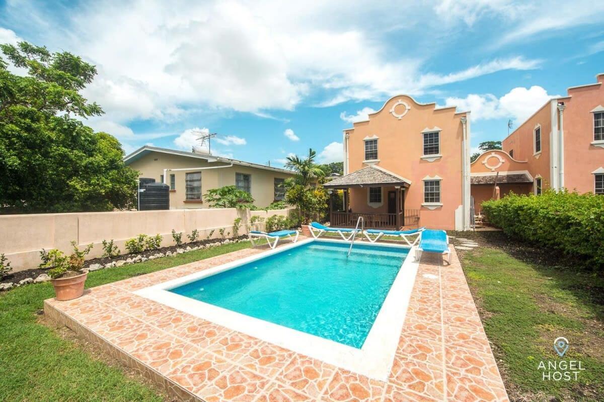 2-Story Townhome With Private Pool, Ideal For Group! Крайст-Черч Экстерьер фото